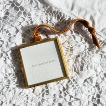 Load image into Gallery viewer, Mini Brass Photo Frame - Square