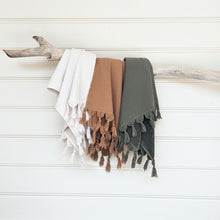 Load image into Gallery viewer, Turkish Stonewashed Terry-Cotton Hand Towel