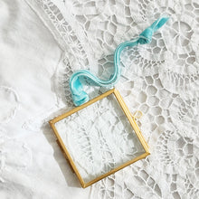Load image into Gallery viewer, Mini Brass Photo Frame - Square