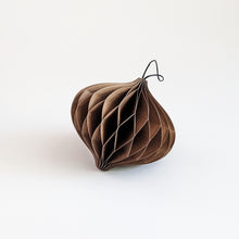 Load image into Gallery viewer, Paper Onion Decoration - Espresso