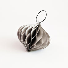 Load image into Gallery viewer, Paper Onion Decoration - Dove Grey