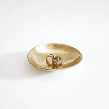 Load image into Gallery viewer, Brass Trinket Dish
