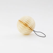 Load image into Gallery viewer, Paper Sphere Decoration - Butter Cream