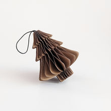 Load image into Gallery viewer, Paper Tree Decoration - Espresso