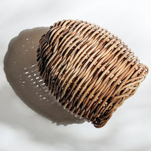 Load image into Gallery viewer, Handwoven Wicker Egg-shaped Basket