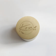 Load image into Gallery viewer, Brass Column & Tapered Candle Holder