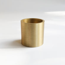 Load image into Gallery viewer, Brass Column & Tapered Candle Holder
