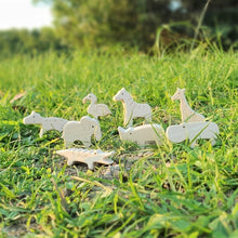 Load image into Gallery viewer, Safari Animal Wooden Stacking Set