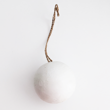 Load image into Gallery viewer, White Wooden Christmas Bauble