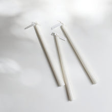 Load image into Gallery viewer, White Tapered Candle