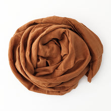 Load image into Gallery viewer, Cotton Muslin Swaddle - Cinnamon
