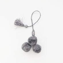 Load image into Gallery viewer, Natural Raffia Pom Pom Tassels / 3 colours

