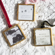 Load image into Gallery viewer, Mini Brass Photo Frame - Square
