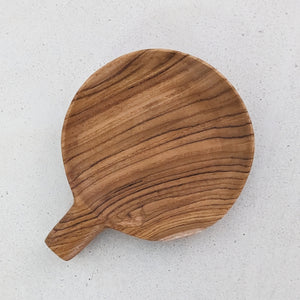 Teak Wooden Paddle Serving Plate - 3 Sizes