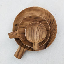 Load image into Gallery viewer, Teak Wooden Paddle Serving Plate - 3 Sizes
