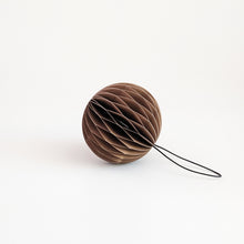 Load image into Gallery viewer, Paper Sphere Decoration - Espresso
