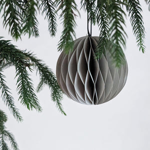 Paper Sphere Decoration - Dove