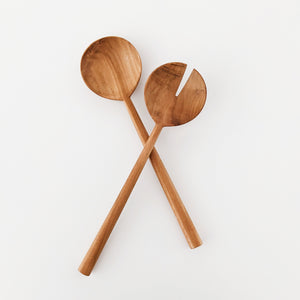 Teak Server Set
