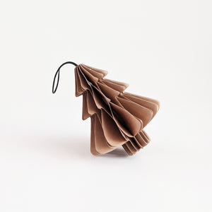 Paper Tree Decoration - Latte