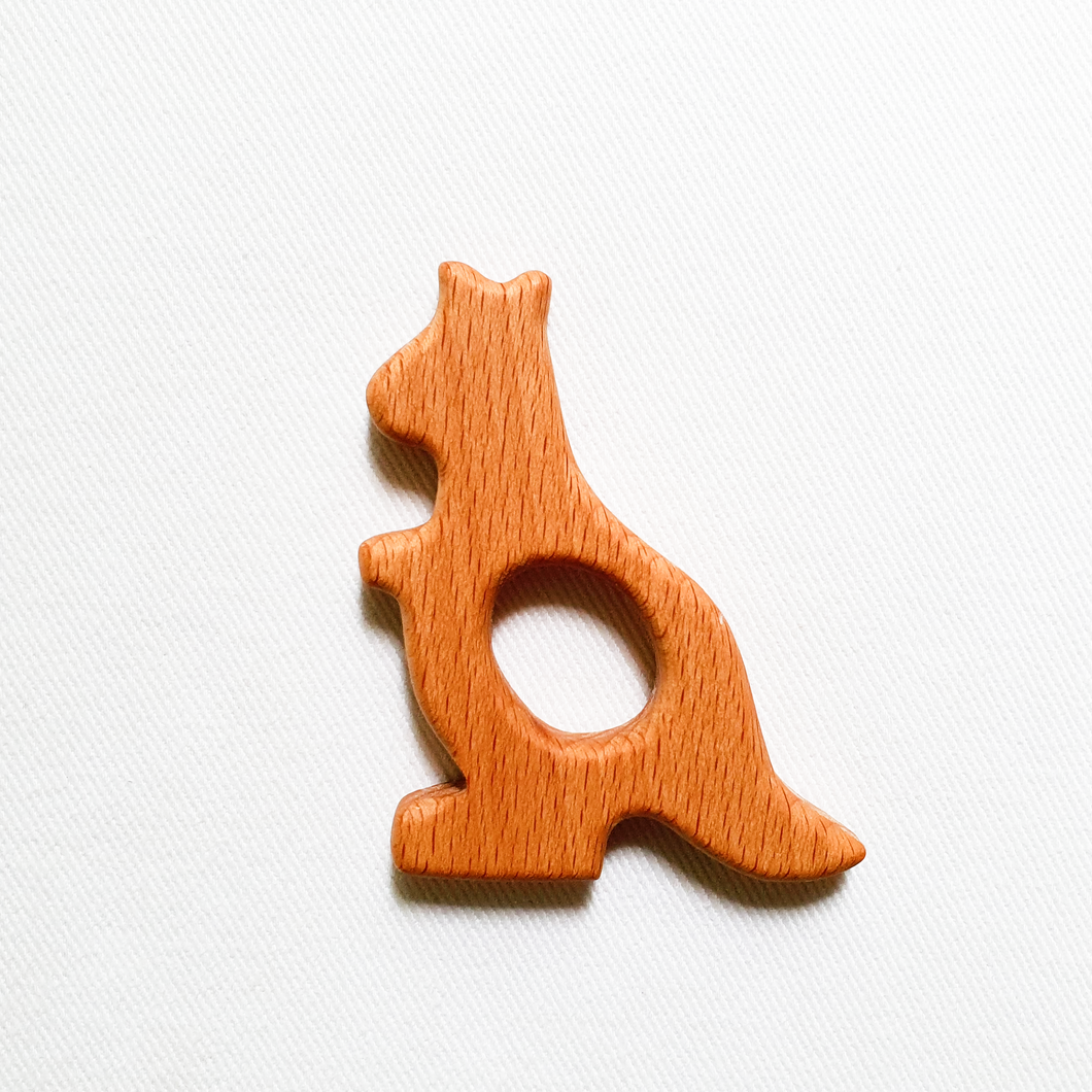 Beechwood Teether ~Kangaroo