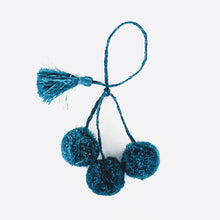 Load image into Gallery viewer, Natural Raffia Pom Pom Tassels / 3 colours

