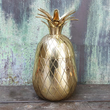 Load image into Gallery viewer, Brass Pineapple Ornament

