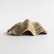 Load image into Gallery viewer, Brass Clam Shell
