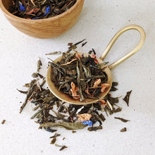 Load image into Gallery viewer, Brass Artisan Tea / Coffee / Flour Scoop
