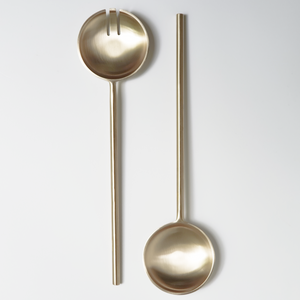 Brass Salad Servers